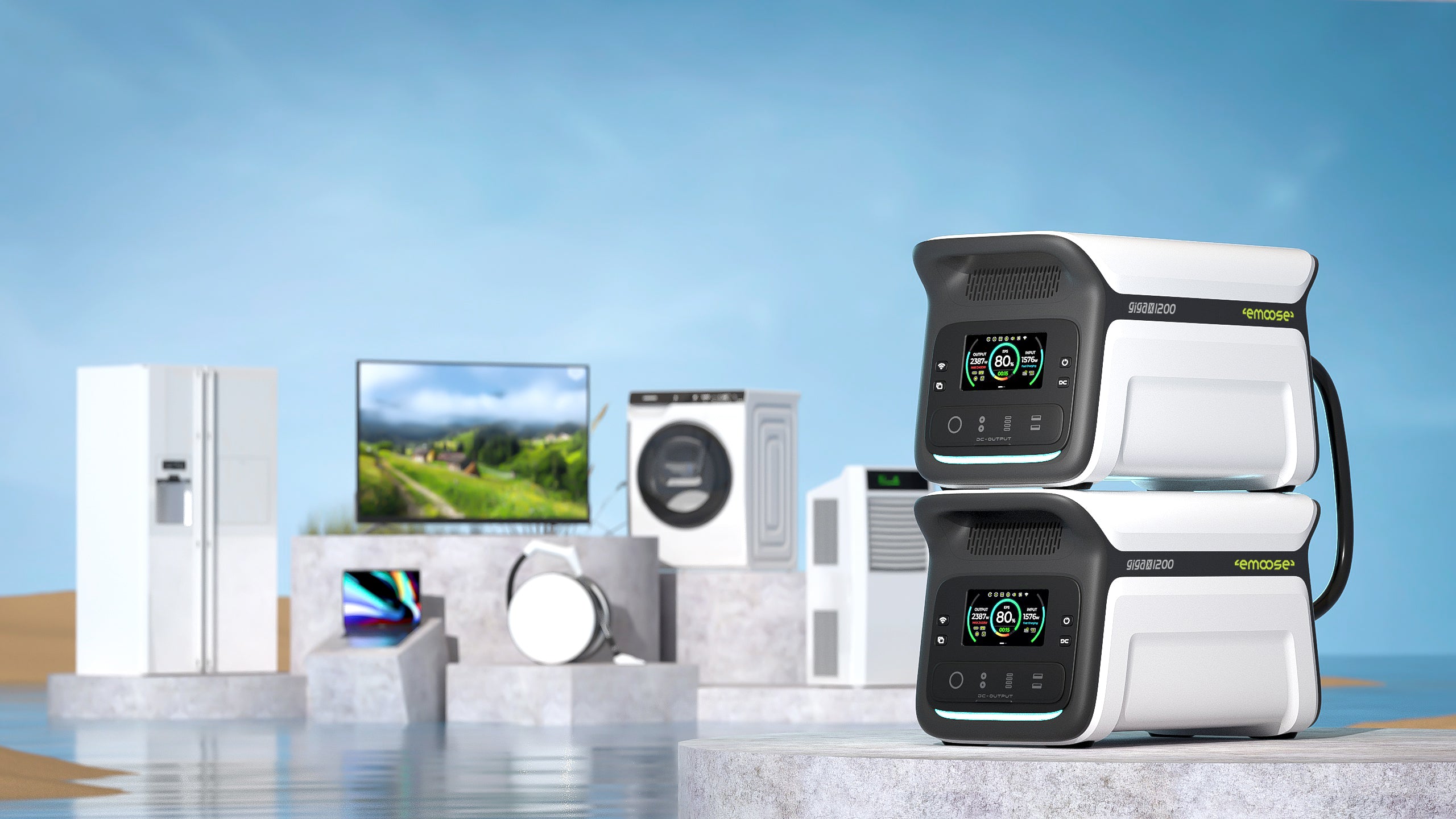 emoose®gigaDUO | Double Capacity & Output at The Same Time